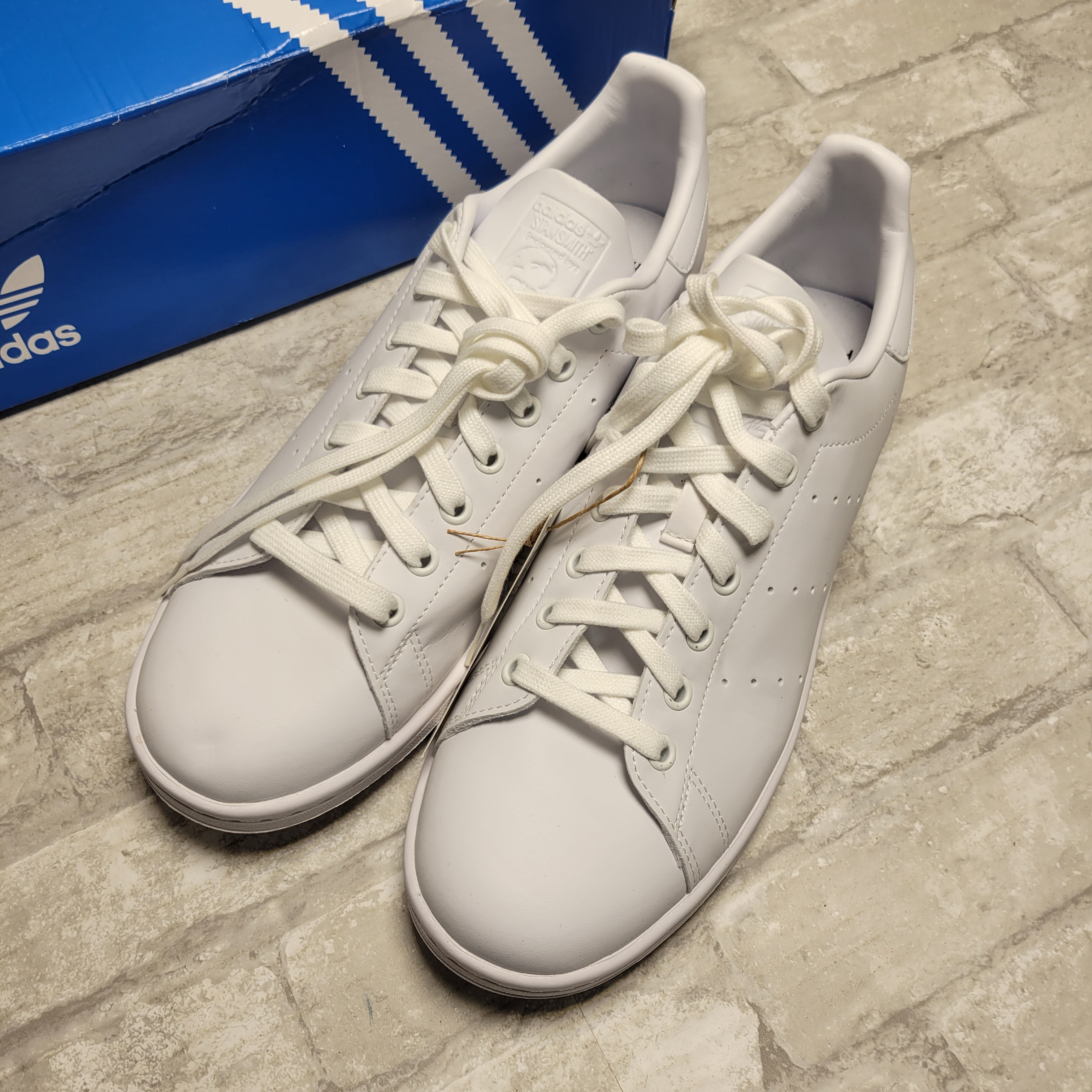 adidas Originals Men's Stan Smith (End Plastic Waste) Sneaker, White 10 (8100341874926)
